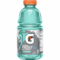 Gatorade Blue Frost Arctic Blitz Thirst Quencher Electrolyte Enhanced Sports Drink Perspective: Main