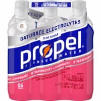 Propel® Zero Sugar Strawberry Lemonade Electrolyte Water Beverage Perspective: Main