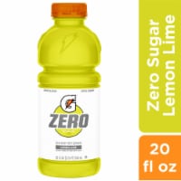 Gatorade® Zero Sugar Yellow Lemon Lime Sports Drink Bottle Perspective: Main