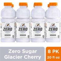 Gatorade® Zero Sugar White Glacier Cherry Sports Drink Multipack Bottles Perspective: Main
