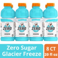 Gatorade Zero Sugar Thirst Quencher Glacier Freeze Electrolyte Enhanced Sports Drink