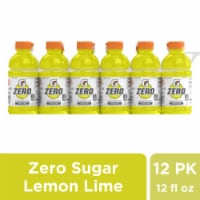 Gatorade® Zero Sugar Yellow Lemon Lime Sports Drink Multipack Bottles Perspective: Main