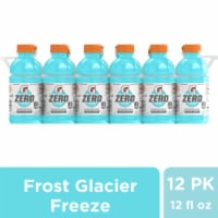 Gatorade Zero Sugar Thirst Quencher Mini Glacier Freeze blue Electrolyte Enhanced Sports Drink