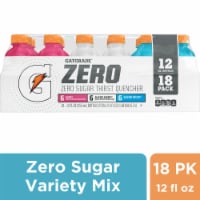 Gatorade® Zero Sugar Electrolyte Enhanced Sports Drink Variety Pack