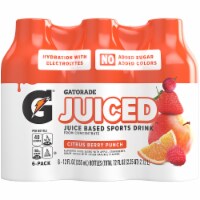 Gatorade Juiced Citrus Berry Punch Juice Based Sports Drinks Perspective: Main