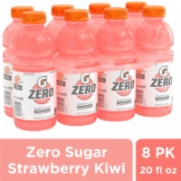 Gatorade® Zero Sugar Pink Strawberrry Kiwi Sports Drink Multipack Bottles Perspective: Main
