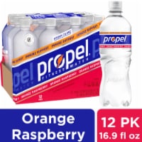 Propel® Immune Support Orange Raspberry Electrolyte Water Beverage Perspective: Main