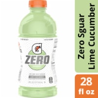 Gatorade® Zero Sugar Thirst Quencher Green Lime Cucumber Electrolyte Enhanced Sports Drink