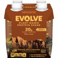 Evolve® Chocolate Caramel Plant Based Protein Shake
