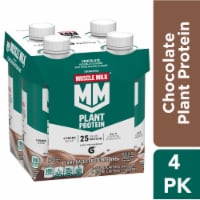 Muscle Milk® Plant-Based Chocolate Protein Shake Multipack Perspective: Main