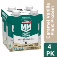 Muscle Milk® Plant-Based Caramel Vanilla Protein Shake Multipack Perspective: Main
