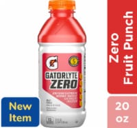 Gatorade® Gatorlyte® Zero Sugar Red Fruit Punch Sports Drink Bottle Perspective: Main
