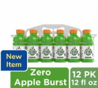 Gatorade® Zero Sugar Green Apple Burst Sports Drink Multipack Bottles Perspective: Main