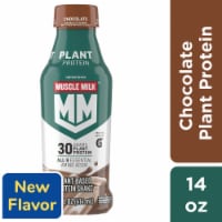 Muscle Milk® Chocolate Plant Based Protein Shake Perspective: Main