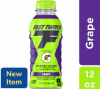 Fast Twitch Grape Energy Drink Bottle