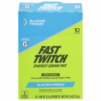 Fast Twitch Zero Sugar Energy Drink Mix - Glacier Freeze Perspective: Main