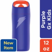 Gatorade® Gx Kids Purple Stainless Steel Water Bottle Perspective: Main
