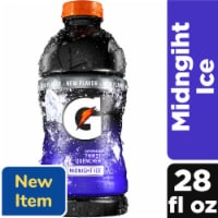Gatorade Midnight Ice Sports Drink Bottle Perspective: Main