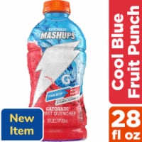 Gatorade® Mashups Cool Blue Fruit Punch Sports Drink Bottle Perspective: Main