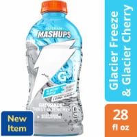 Gatorade® Mashups Glacier Freeze & Glacier Cherry Sports Drink Bottle Perspective: Main