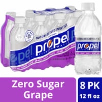 Propel® Zero Sugar Grape Electrolyte Water Beverage Perspective: Main