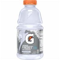 Gatorade® Thirst Quencher White Frost Glacier Cherry Electrolyte Enhanced Sports Drink Perspective: Main