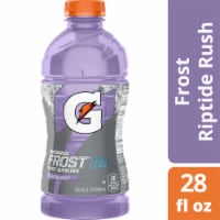 Gatorade Thirst Quencher Purple Frost Riptide Rush Electrolyte Enhanced Sports Drink
