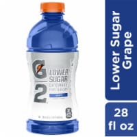 Gatorade® G2 Lower Sugar Purple Grape Sports Drink Bottle Perspective: Main