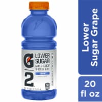 Gatorade® G2 Lower Sugar Purple Grape Sports Drink Bottle Perspective: Main