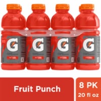Gatorade Thirst Quencher Red Fruit Punch Electrolyte Enhanced Sports Drink