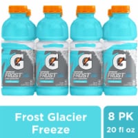 Gatorade Thirst Quencher Frost Glacier Freeze blue Electrolyte Enhanced Sports Drink