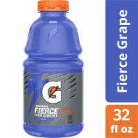 Gatorade Thirst Quencher Purple Fierce Grape Electrolyte Enhanced Sports Drink Perspective: Main
