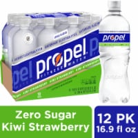 Propel® Zero Sugar Strawberry Kiwi Flavored Electrolyte Water Beverage Perspective: Main