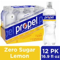 Propel® Zero Sugar Lemon Flavored Electrolyte Water Beverage Perspective: Main