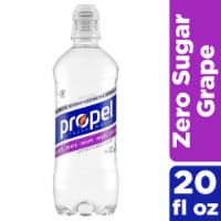 Propel® Zero Sugar Electrolyte Grape Flavored Bottled Water Perspective: Main