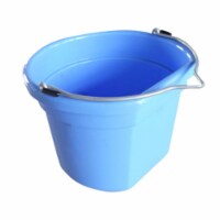 Master Rancher MR8QP-FSB-BRYBLU 8 Quart Blue Flat Bucket