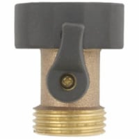 Fiskars 581213 Green Thumb Brass Faucet to Hose Connector