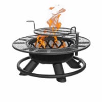 Shinerich Industrial 227766 47 in. Ranch Fire Pit with Grill