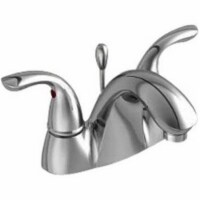 Homewerks Worldwide 239952 HomePointe Lavatory Faucet with 2 Lever Handle - PVD Brushed Nicke
