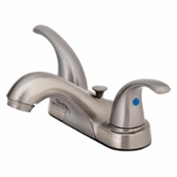 Homewerks Worldwide 242111 4 in. HomePointe Centerset Lavatory Faucet with 2 Handle - Brushed