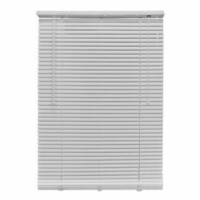 Nien 249146 Homepointe Cordless PVC Light Filtering Mini Blind, White - 1 x 23 x 64 in.