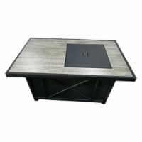 Shinerich Industrial 258364 48 in. Four Seasons Courtyard Gas Fire Pit Table