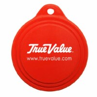 One Source Industries 255146 True Value Pet Food Can Lid, Red - Pack of 25