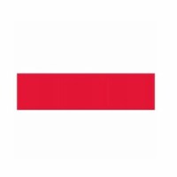 Yunker Industries 274280 48 x 8 in. Red Stripe Door Vinyl Decal