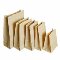Ampac Mobile Holdings 100540 Large Square Paper Shopping Bag without Handles - Pack of 250