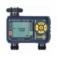 Melnor 110378 2 Zone Water Timer, Green Thumb
