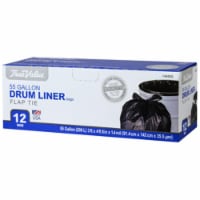Berry Plastics 144855 True Value 55 Gallon Drum Bag - 12 Count
