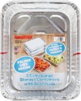 Handi-foil® Extra Large Storage with Folded Lids