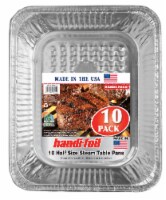 Handi-foil® Eco-Foil Half-Size Steam Table Disposable Pans - Silver Perspective: Main