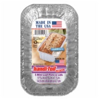 Handi-foil® Cook-n-Carry Mini Loaf Pans & Lids - Silver
